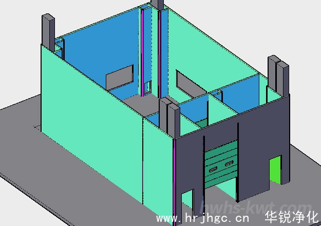 恒温恒湿实验室结构示意图