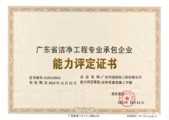 洁净室资质有哪些-
